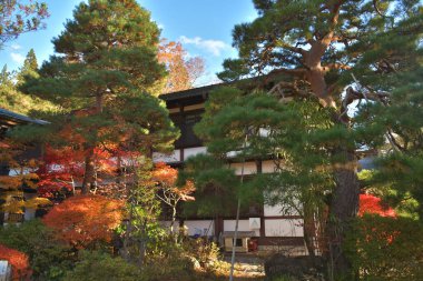 Beautiful autumn scene in Takayama, Japan