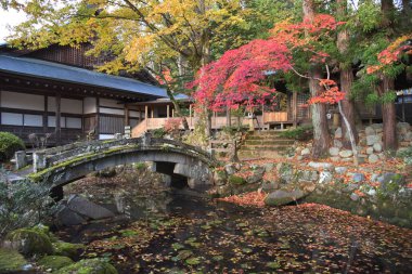 Beautiful autumn scene in Takayama, Japan