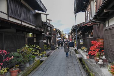 Sanmachi-Suji bölgesinin geleneksel mimarisi, Takayama, Japonya