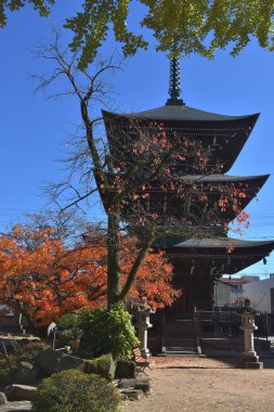 Beautiful autumn scene in Takayama, Japan