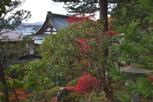 Beautiful Autumn Scene Takayama Japan — Stock Photo, Image
