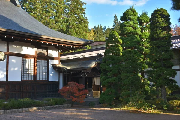 日本高山市美丽的秋天风景 — 图库照片