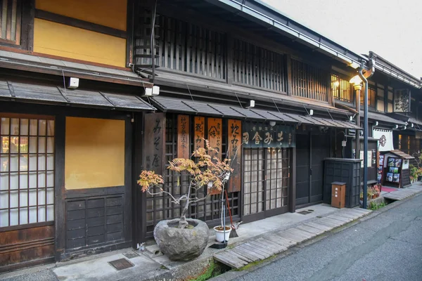 Traditional Architecture Sanmachi Suji District Takayama Japan — Stock Photo, Image