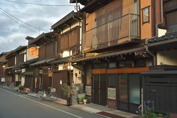 Arquitectura Tradicional Del Distrito Sanmachi Suji Takayama Japón — Foto de Stock