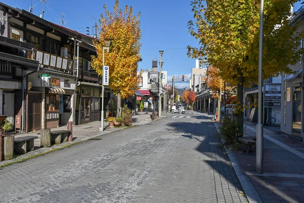 Hermosa Escena Otoñal Takayama Japón — Foto de Stock