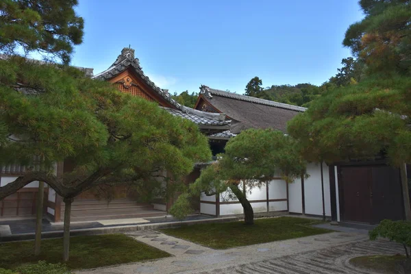 Pabellón Plata Del Templo Ginkaku — Foto de Stock