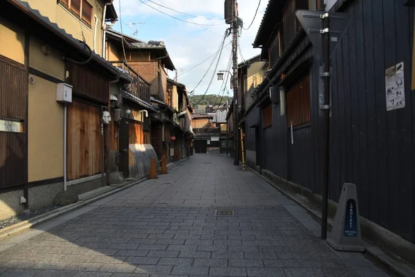 View Street Gion District Kyoto — Stock Photo, Image