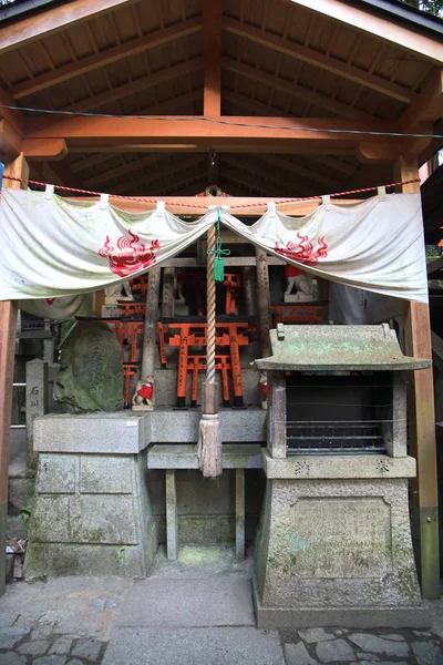 Hermosa Vista Del Templo Fushimi Inari — Foto de Stock