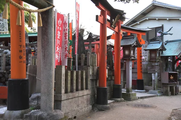 Прекрасний Вигляд Храму Фушімі Інарі — стокове фото