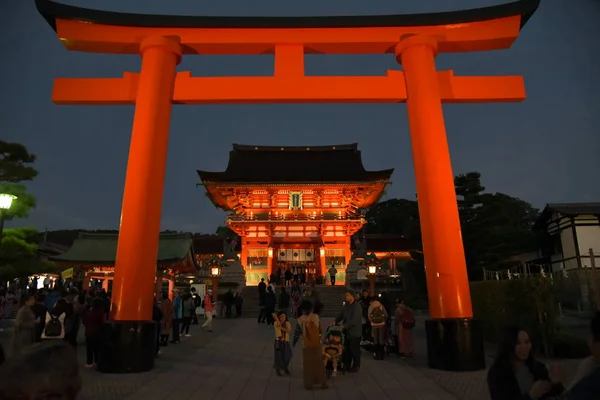 beautiful view of Fushimi Inari temple