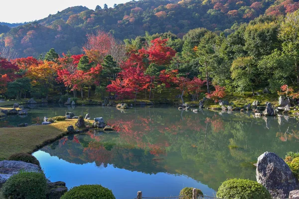 Sogen Ставок Сад Tenryu Кіото Японія — стокове фото