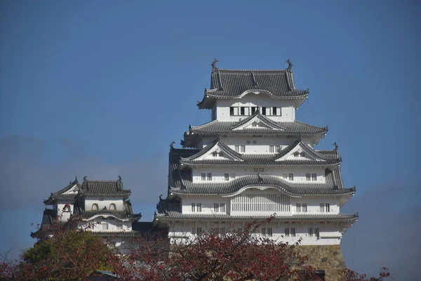 Hrad Himeji Podzimní Sezóně Japonsko — Stock fotografie