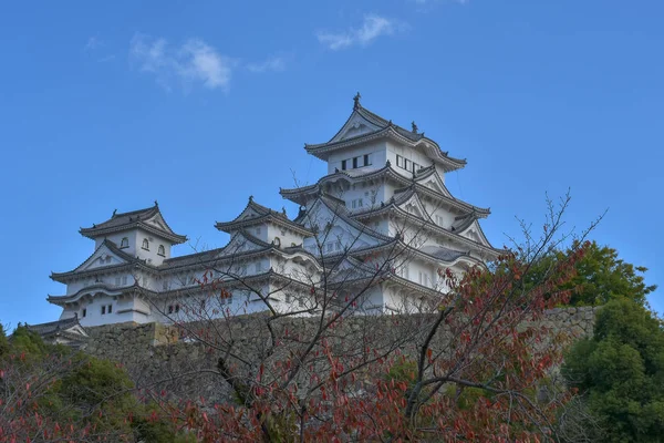 日本の秋の姫路城 — ストック写真
