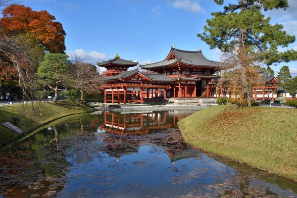 Ναός Byodo Phoenix Hall Στο Uji Κιότο — Φωτογραφία Αρχείου