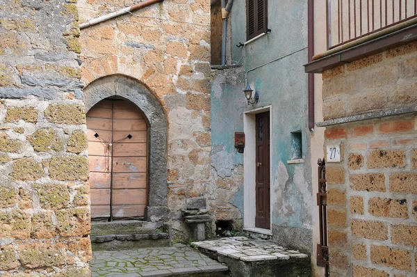 Pictoresque Corner Civita Bagnoregio Włochy — Zdjęcie stockowe