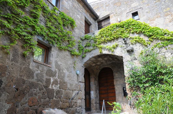 Esquina Pintoresca Civita Bagnoregio Italia — Foto de Stock