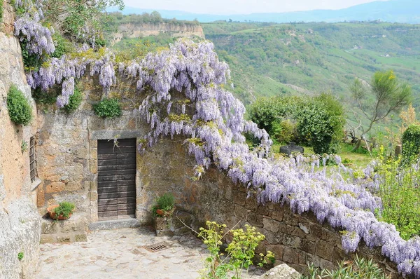 Pictoresque Corner Civita Bagnoregio Italy — стоковое фото