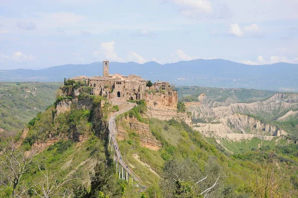 Panorama Der Civita Bagnoregio Lazio Italien — Stockfoto