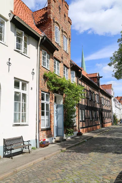 Città Vecchia Lbeck Germania — Foto Stock