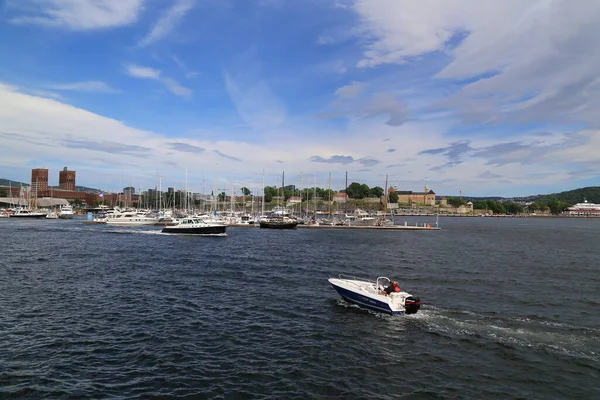 Vista Sobre Puerto Oslo — Foto de Stock