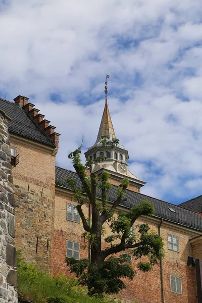 Antiga Fortaleza Akershus Oslo Noruega — Fotografia de Stock