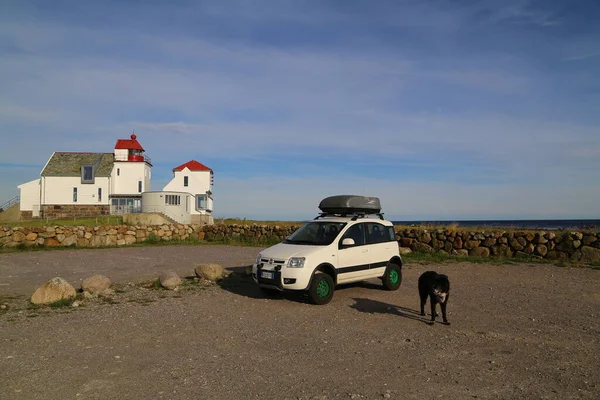 Fiat Panda 4X4 Kuzey Sahilinde — Stok fotoğraf