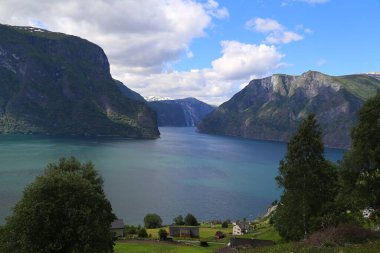 Sognefjord, Norveç 'in güzel manzarası 