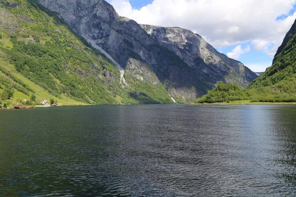 Krásný Výhled Sognefjord Norsko — Stock fotografie
