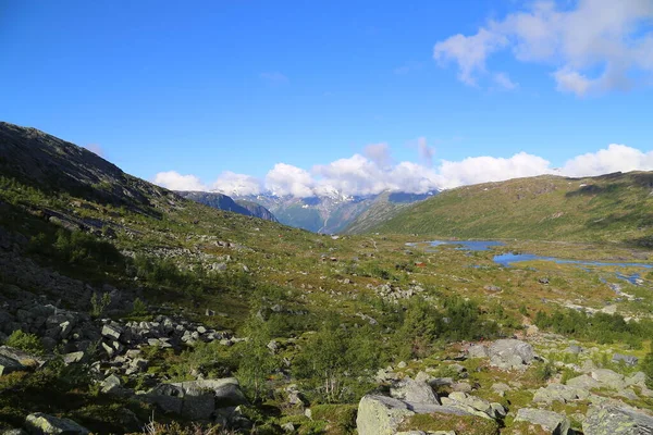 Strada Trolltunga Norvegia — Foto Stock