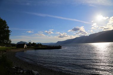 Norveç 'in güneybatısında yaz mevsiminde tehlikeli bölge.