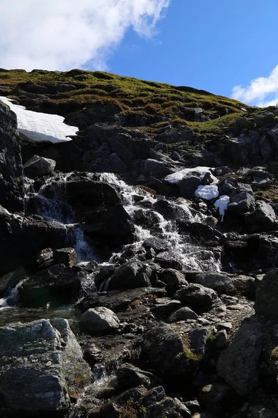 Strada Trolltunga Norvegia — Foto Stock