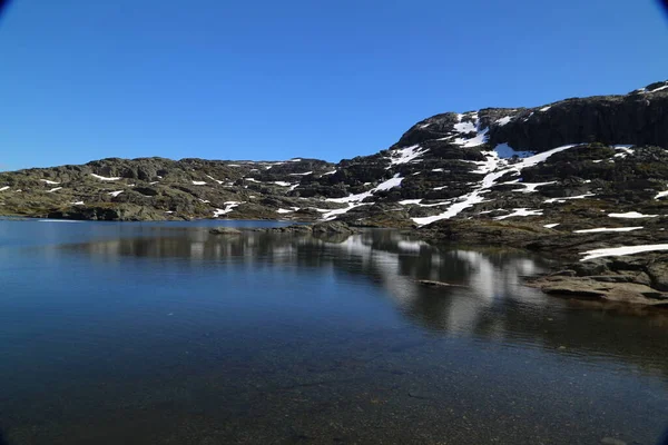 Strada Trolltunga Norvegia — Foto Stock