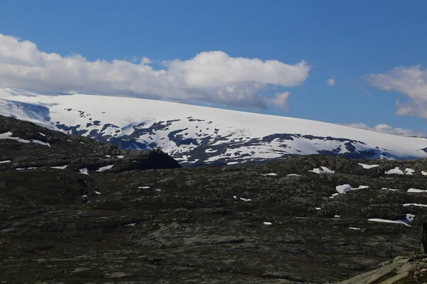 Strada Trolltunga Norvegia — Foto Stock