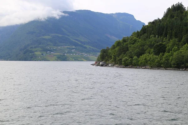 Hardangerfjord Het Zuidwesten Van Noorwegen Zomer — Stockfoto