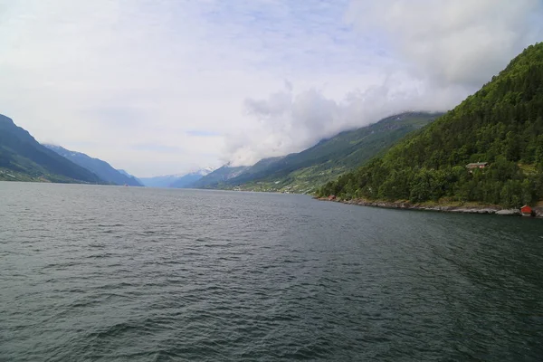 Hardangerfjord Jihozápadním Norsku Létě — Stock fotografie