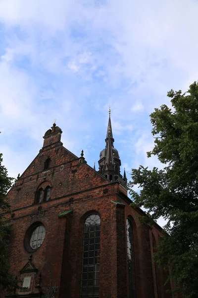 Vista Bela Igreja Copenhague — Fotografia de Stock