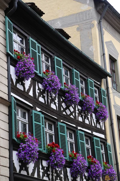 Calle Casco Antiguo Bamberg —  Fotos de Stock