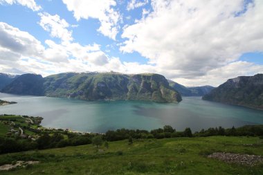 Norveç 'te Güzel Sognefjord