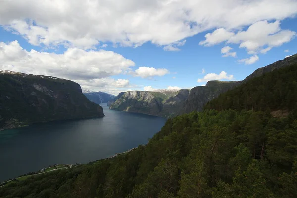 Krásný Sognefjord Norsku — Stock fotografie