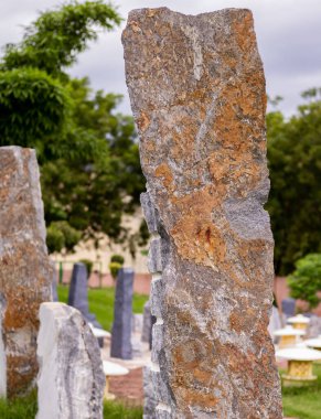 Güzel kırsal taş yüzeyler. Zen kavramı