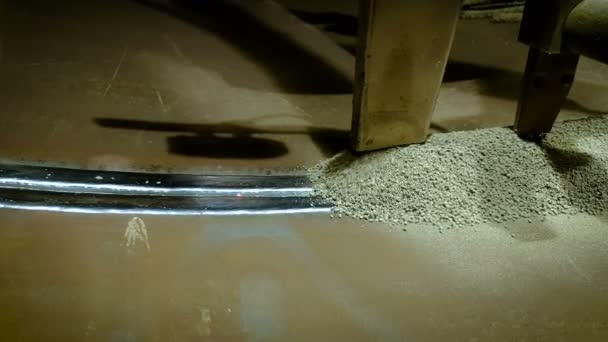 Знімок Автоматичного Процесу Зварювання Зануреної Дуги — стокове відео