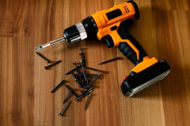 Çivili tornavida, tamir için inşaat aletleri, hiç kimse
