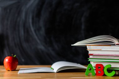 Masadaki kitaplar, ABC yazıtları.