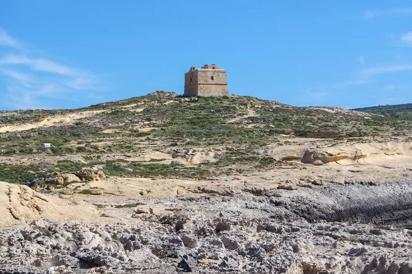 Torre Dwajra en Gozo, Malta — Foto de Stock