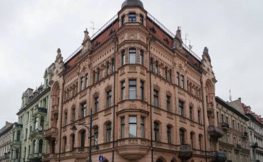 Polonya 'nın Lodz şehrinin ana caddesindeki tarihi yerleşim yeri.