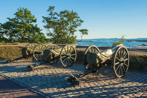 Castello medievale Fortezza di Akershus a Oslo, Norvegia — Foto Stock