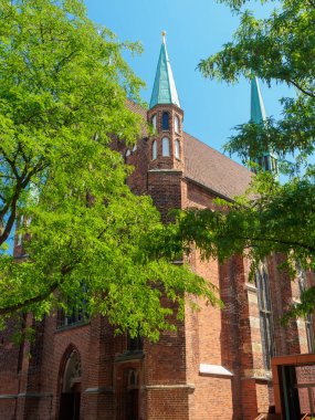 Bremen, Almanya 'daki St. Johann Katolik Kilisesi (St. John)