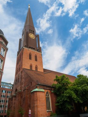 Hauptkirche St Petri (Aziz Peter Kilisesi) namı diğer Petrikirche, Hamburg, Almanya