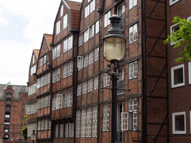 Hamburg, Almanya 'nın eski sokaklarından biri.