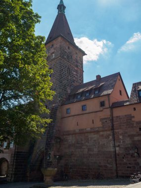 Kaiserburg, Nuremberg, Bavyera, Almanya
